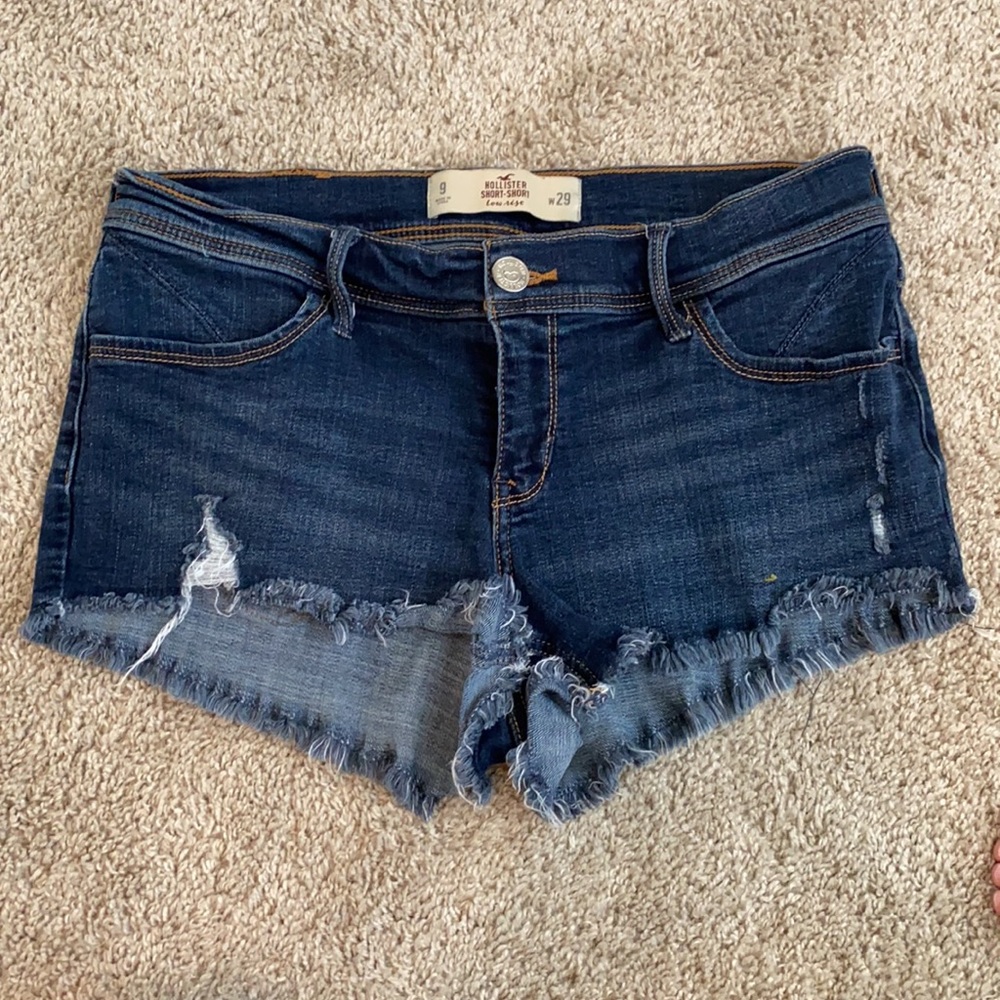 Hollister short short low rise